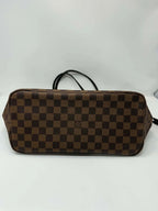 Louis Vuitton Neverfull MM Damier Ebene with Ballerina Pink Interior