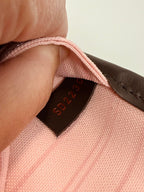 Louis Vuitton Neverfull MM Damier Ebene with Ballerina Pink Interior