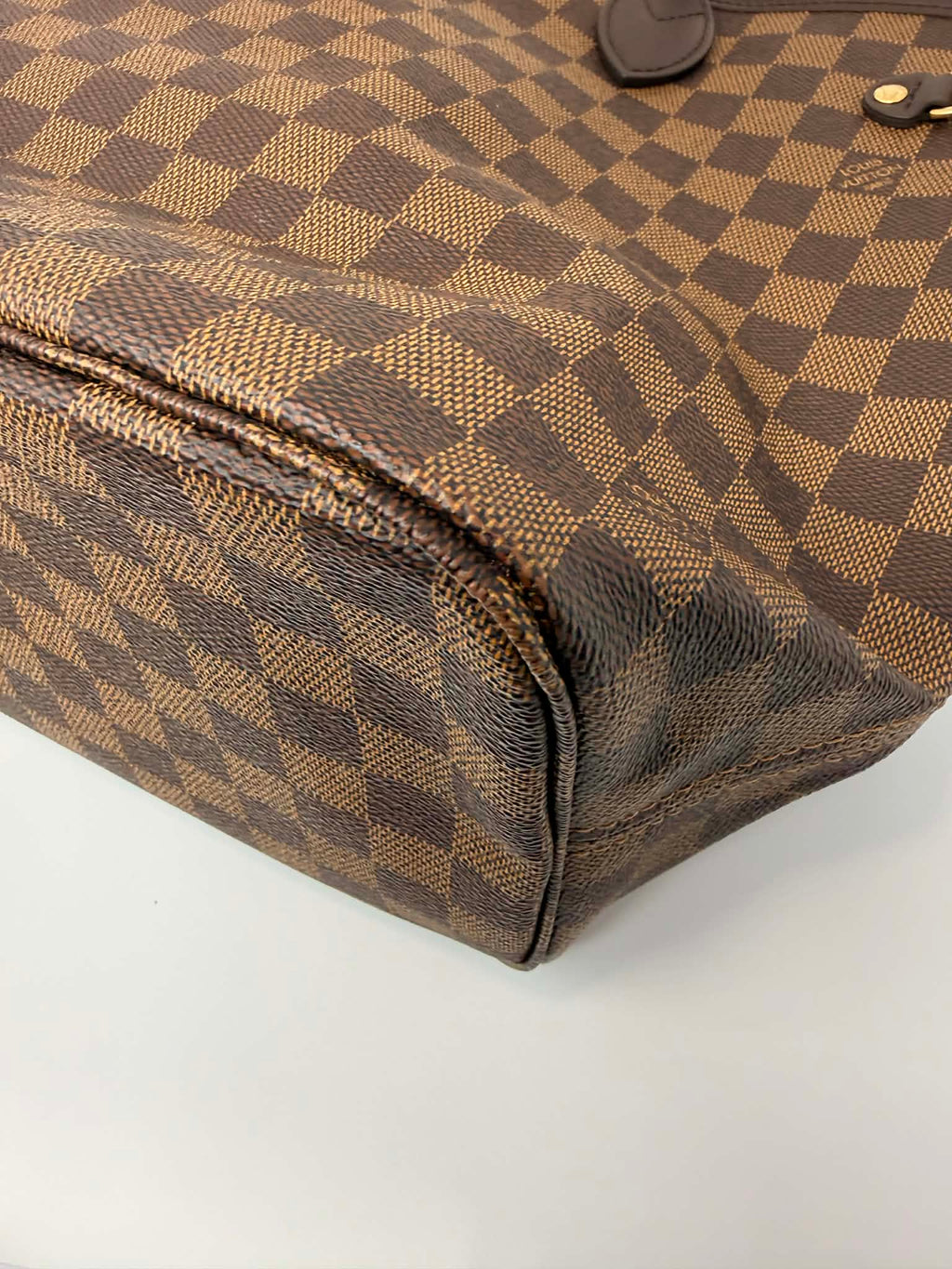 Louis Vuitton Neverfull MM Damier Ebene with Ballerina Pink Interior