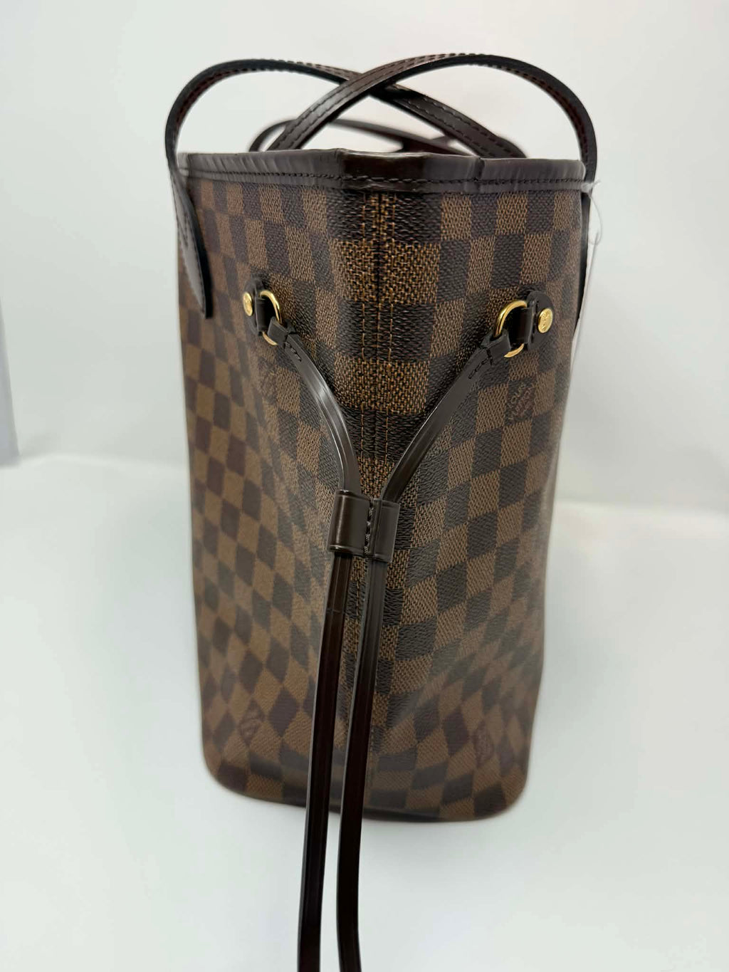 Louis Vuitton Neverfull MM Damier Ebene with Ballerina Pink Interior