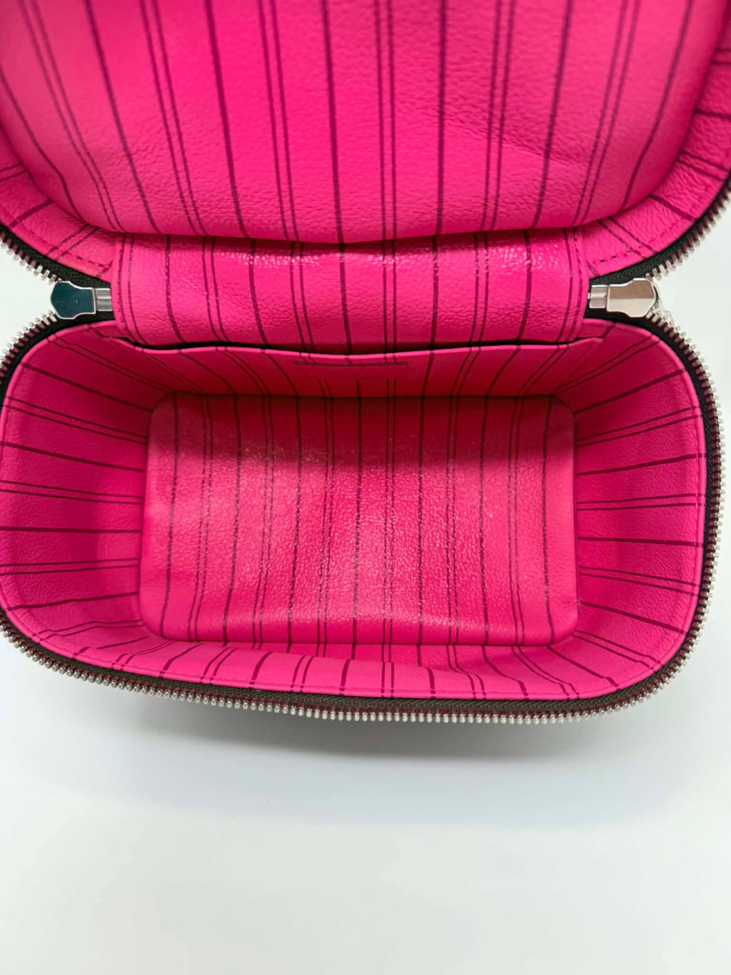 Louis Vuitton Monogram Macassar Nice Mini Fuchsia