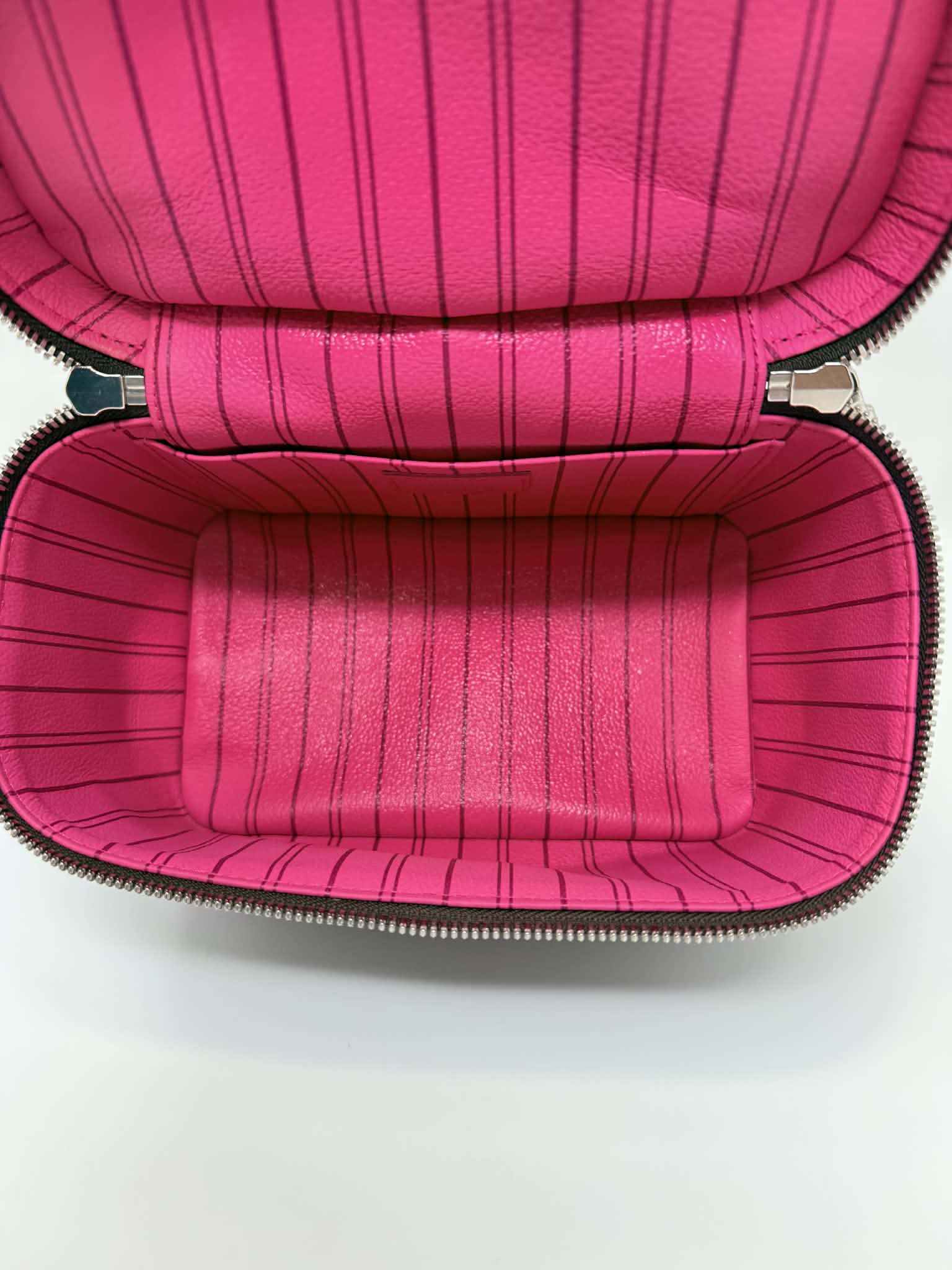 Louis Vuitton Monogram Macassar Nice Mini Fuchsia