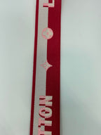 Louis Vuitton Pink and Cream Guitar Strap Adjustable