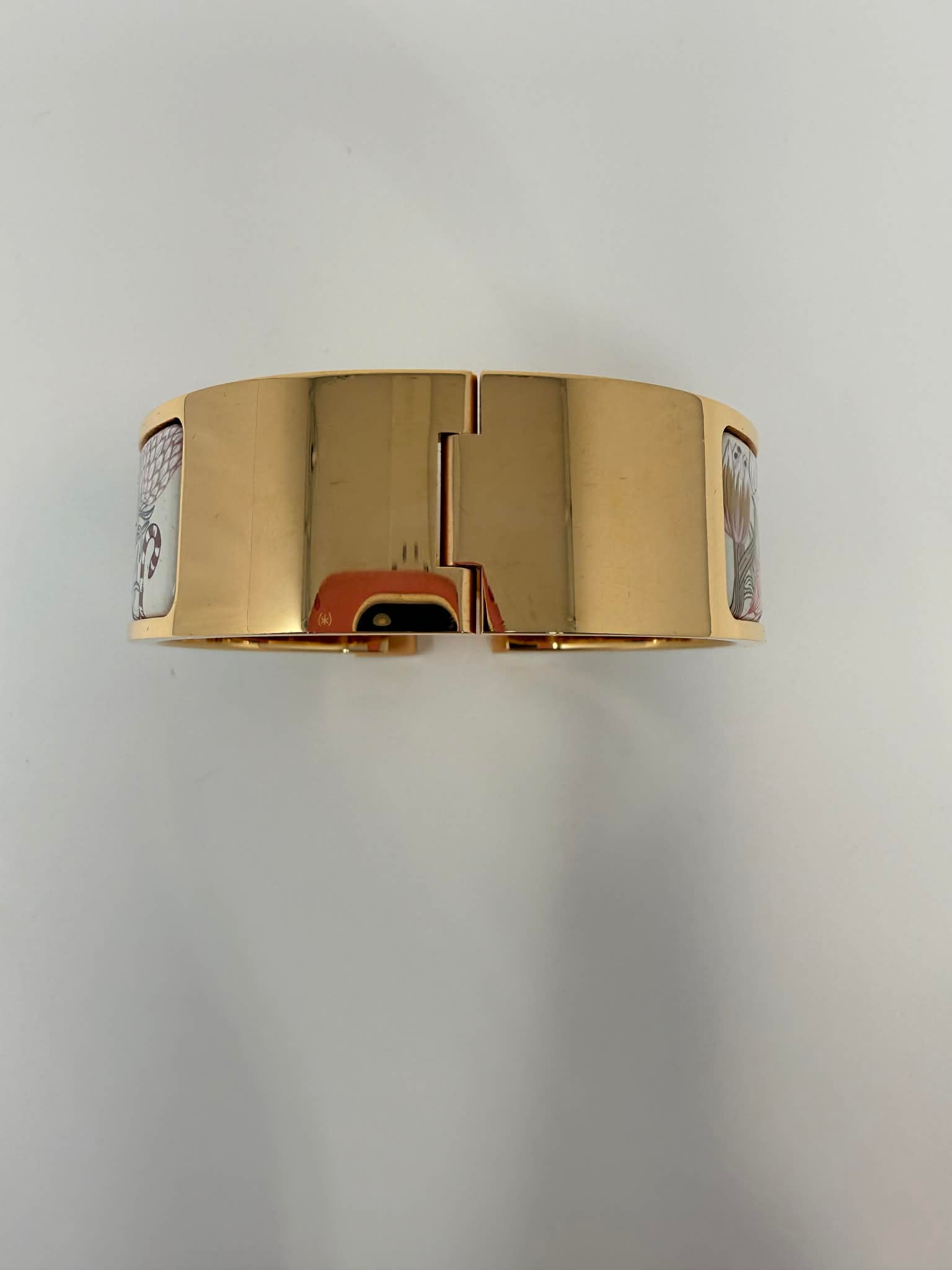 Hermes H Clic Bracelet "Precious Pardise" Rose Gold GM