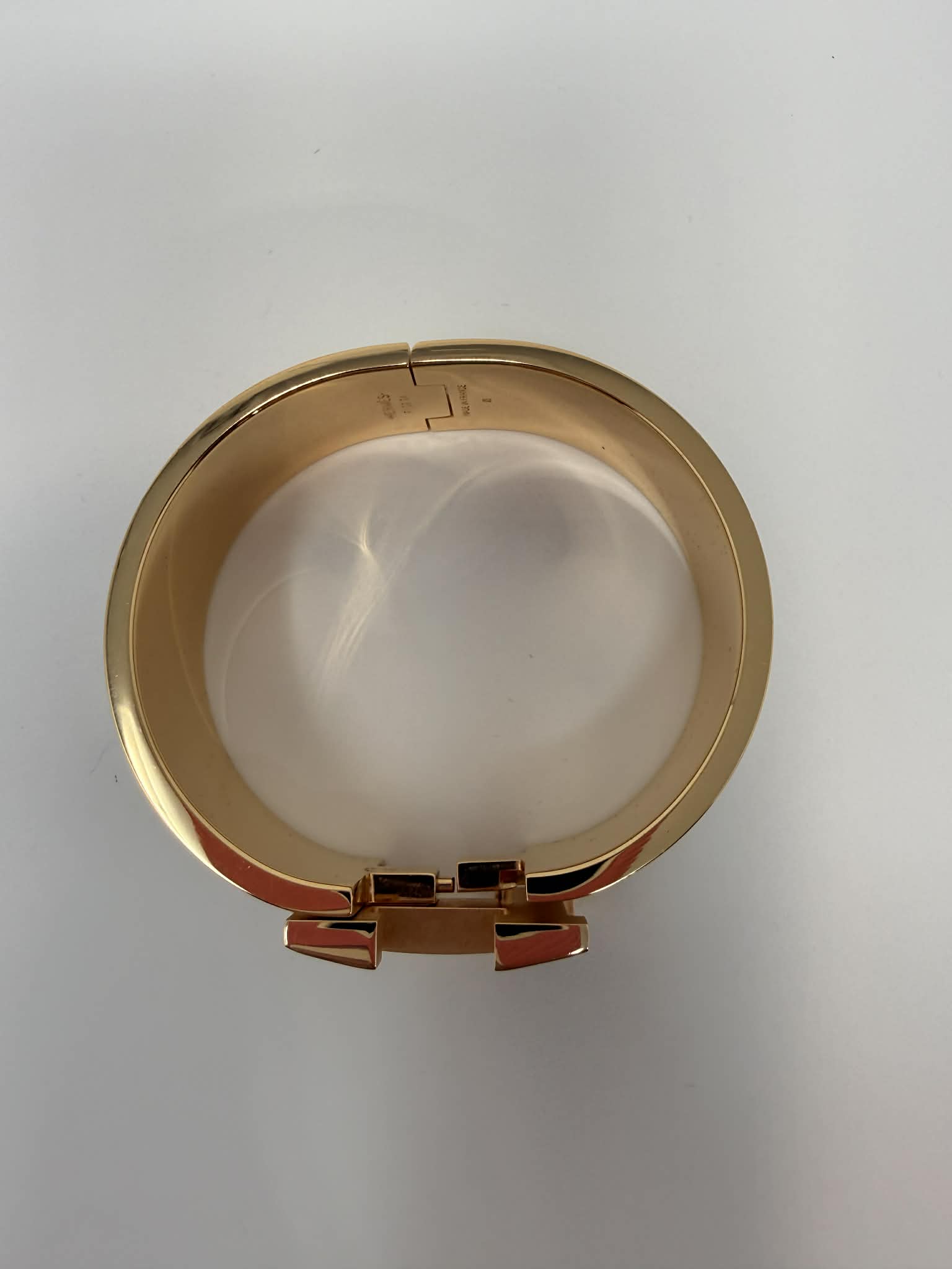 Hermes H Clic Bracelet "Precious Pardise" Rose Gold GM