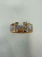 Hermes H Clic Bracelet "Precious Pardise" Rose Gold GM