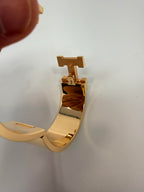 Hermes H Clic Bracelet "Precious Pardise" Rose Gold GM
