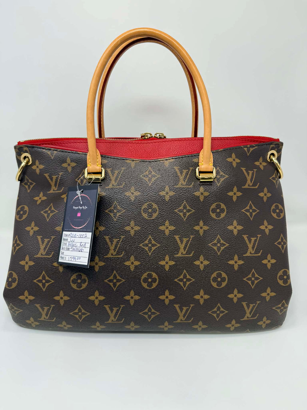 Louis Vuitton Pallas Monogram with Cherry