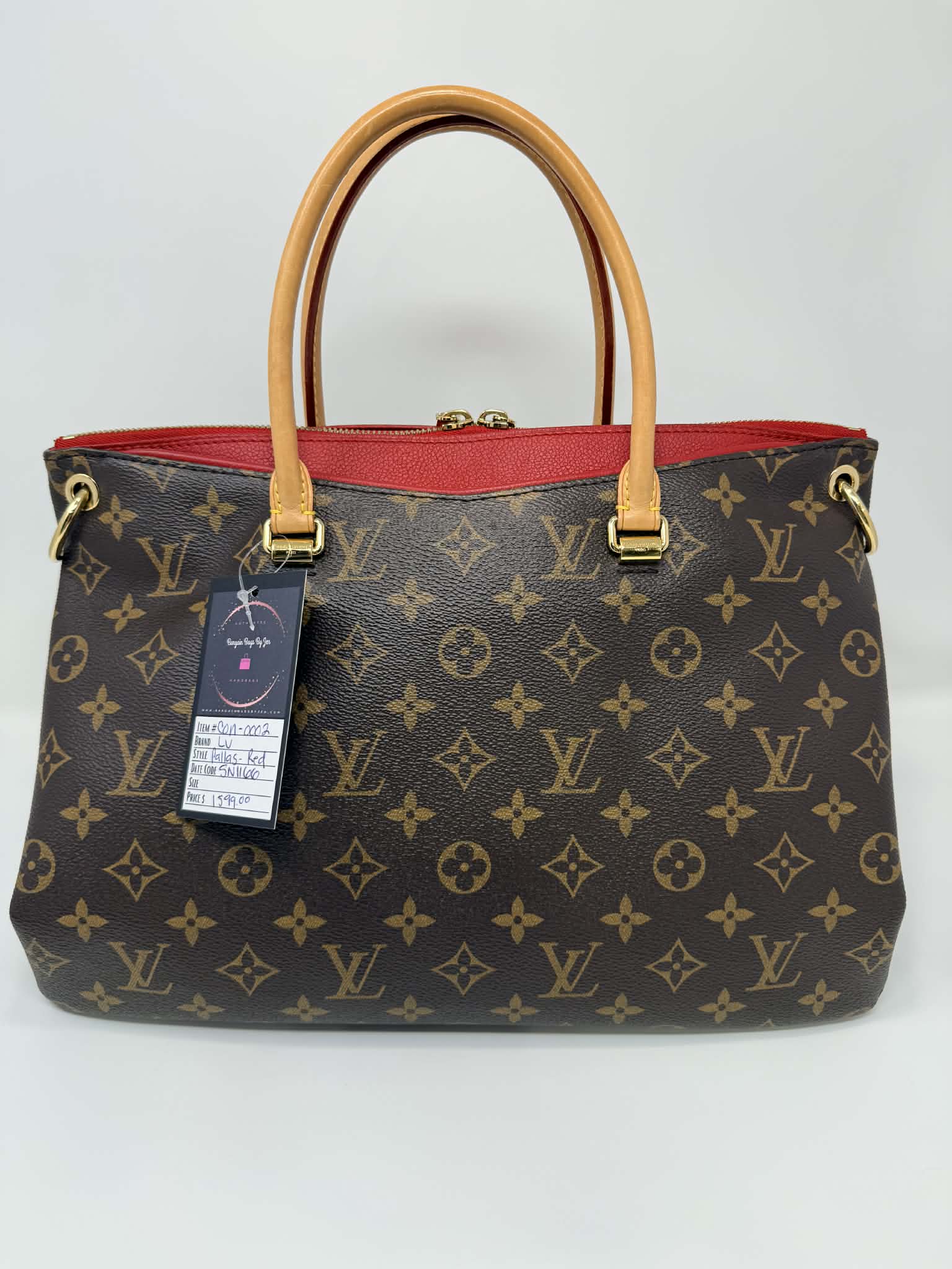 Louis Vuitton Pallas Monogram with Cherry