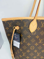 Louis Vuitton Neverfull Red Interior