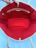 Louis Vuitton Neverfull Red Interior