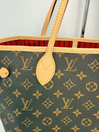 Louis Vuitton Neverfull Red Interior