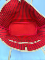 Louis Vuitton Neverfull Red Interior