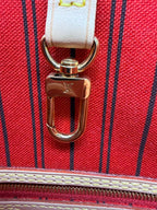 Louis Vuitton Neverfull Red Interior