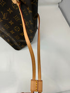Louis Vuitton Monogram Neverfull MM Red Interior