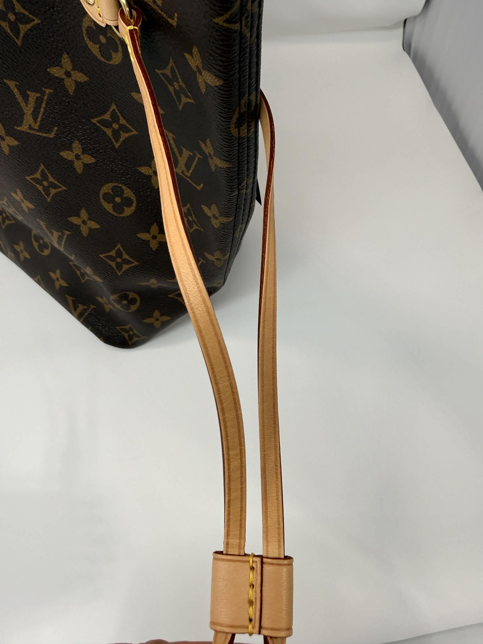 Louis Vuitton Monogram Neverfull MM Red Interior