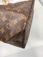 Louis Vuitton Monogram Neverfull MM Red Interior