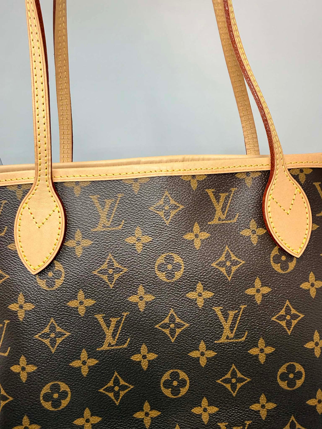 Louis Vuitton Monogram Neverfull MM Red Interior