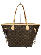 Louis Vuitton Monogram Neverfull MM Red Interior