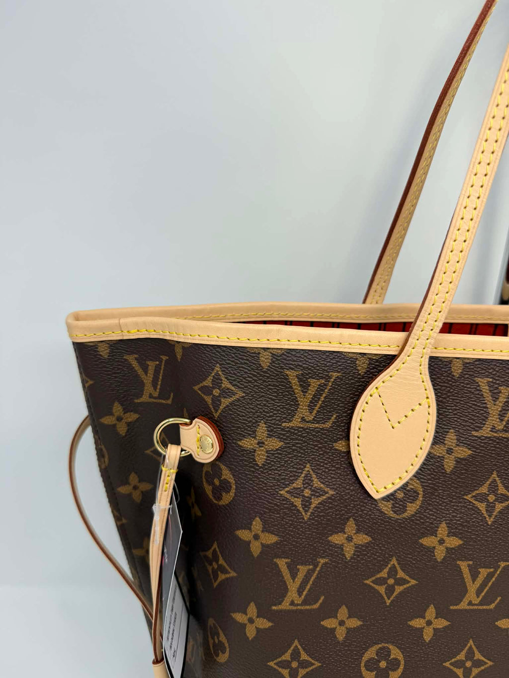Louis Vuitton Monogram Neverfull MM Red Interior- No Pouch