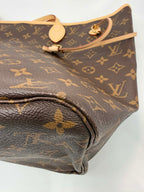 Louis Vuitton Monogram Neverfull MM Red Interior- No Pouch