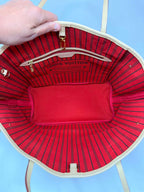 Louis Vuitton Monogram Neverfull MM Red Interior- No Pouch