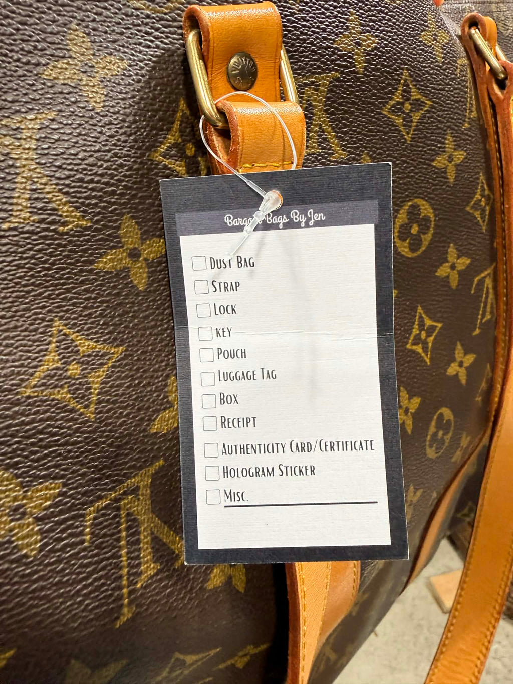 Louis Vuitton Vintage Monogram Sac Flanerie 50