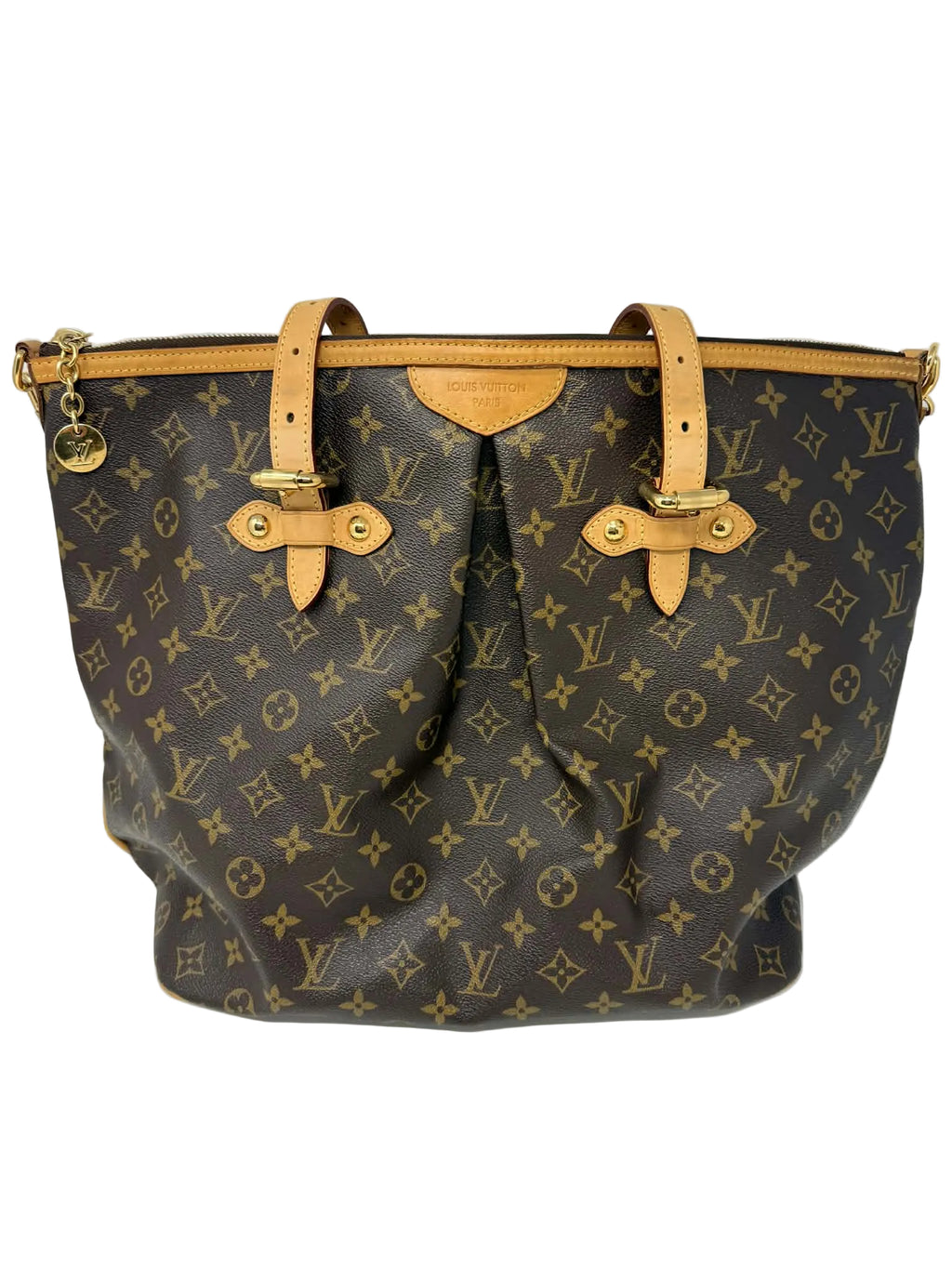 Louis Vuitton Monogram Palermo GM with Leather Strap