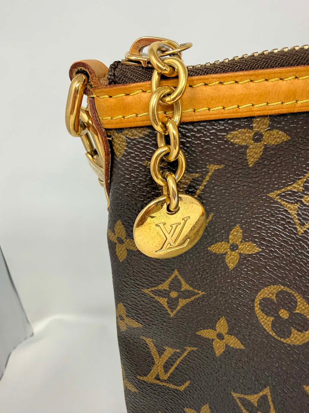 Louis Vuitton Monogram Palermo GM with Leather Strap