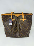 Louis Vuitton Monogram Palermo GM with Leather Strap