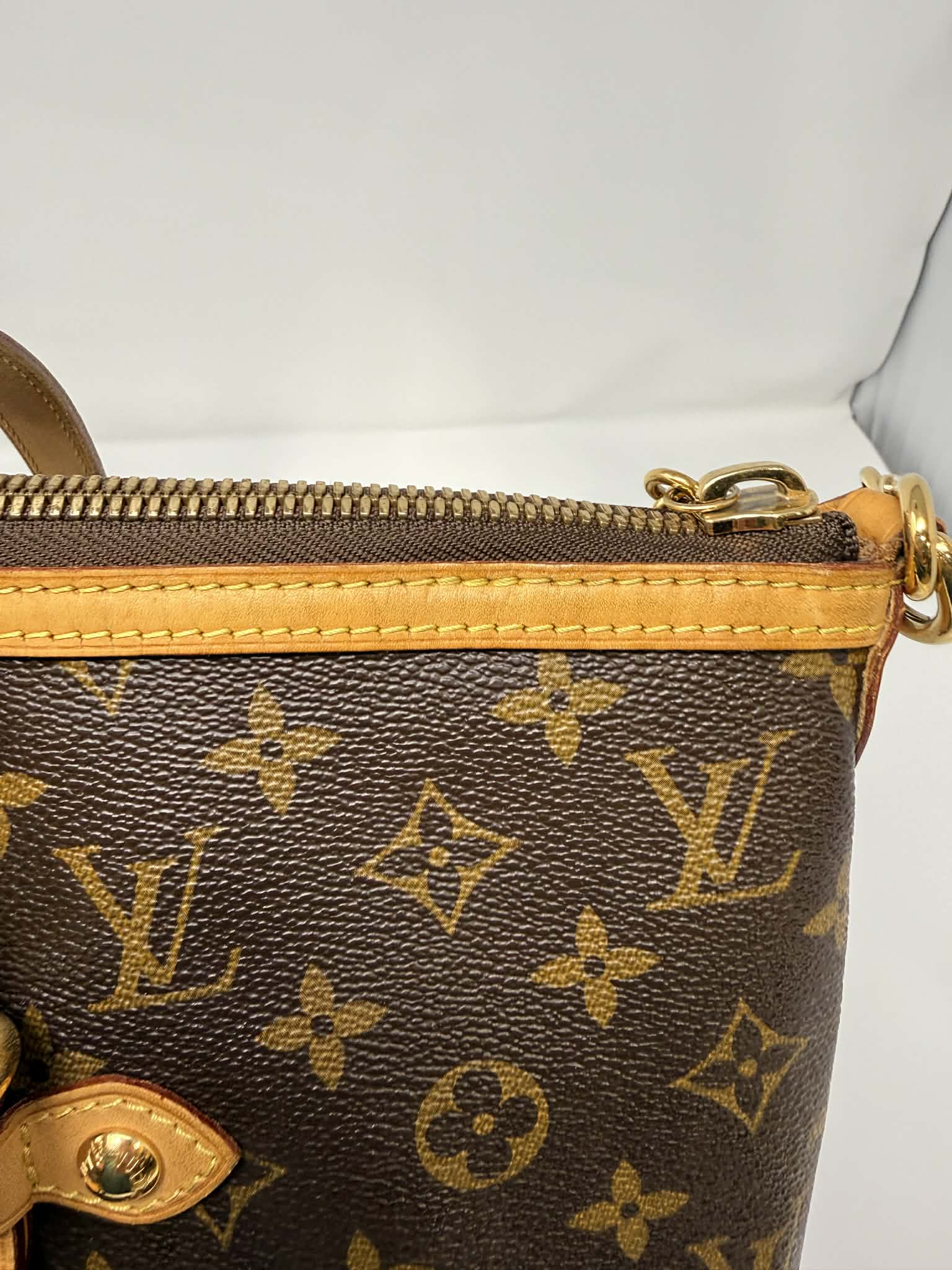 Louis Vuitton Monogram Palermo GM with Leather Strap
