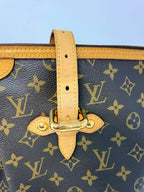 Louis Vuitton Monogram Palermo GM with Leather Strap