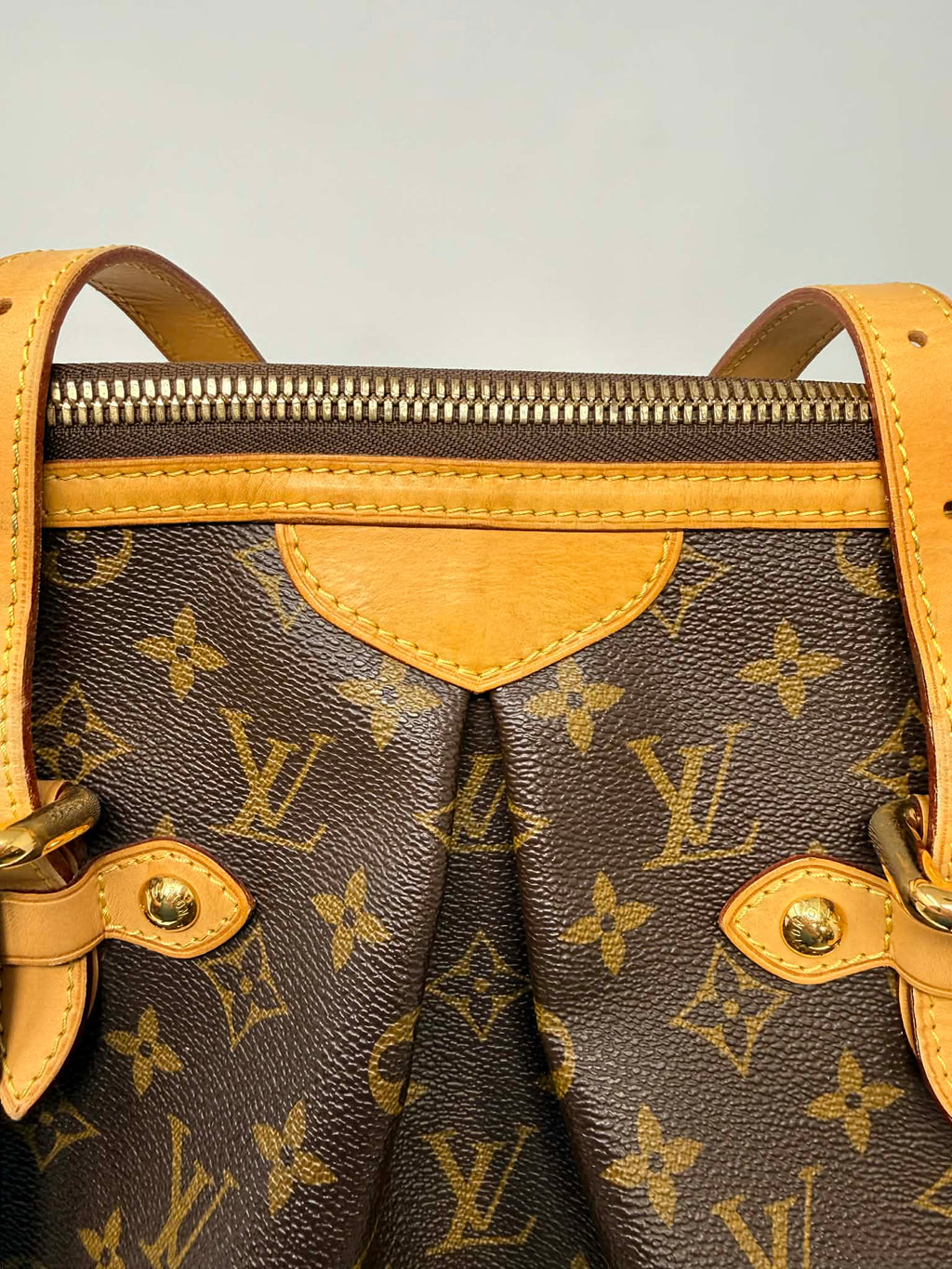 Louis Vuitton Monogram Palermo GM with Leather Strap