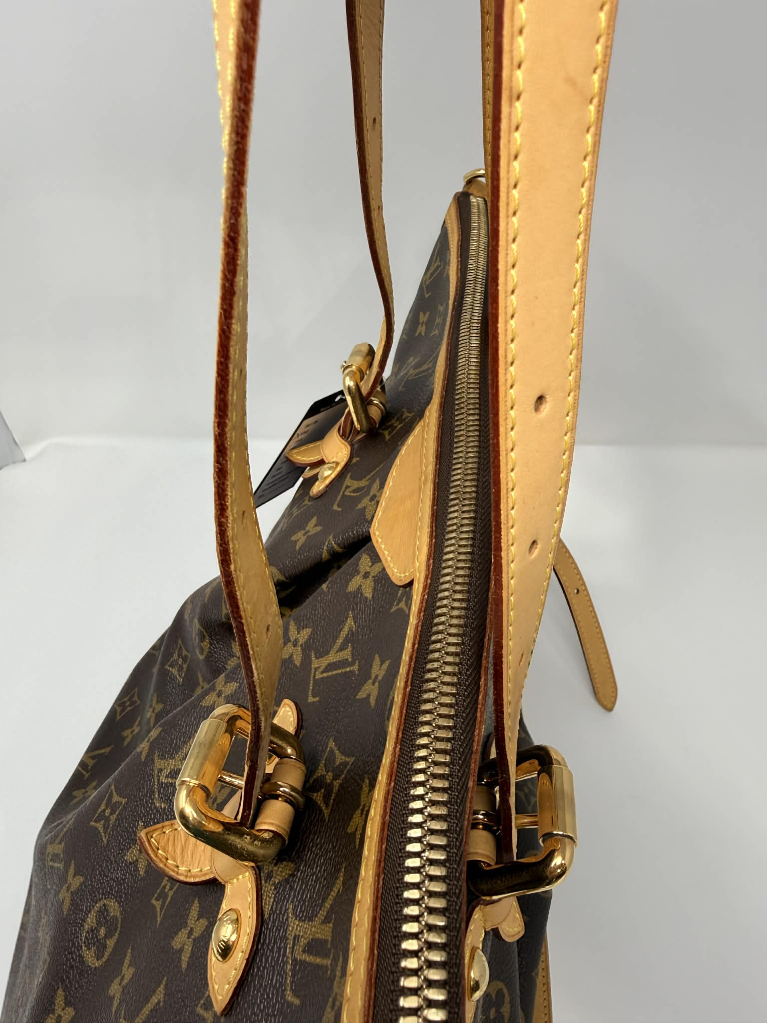 Louis Vuitton Monogram Palermo GM with Leather Strap