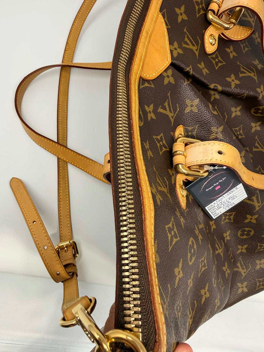 Louis Vuitton Monogram Palermo GM with Leather Strap