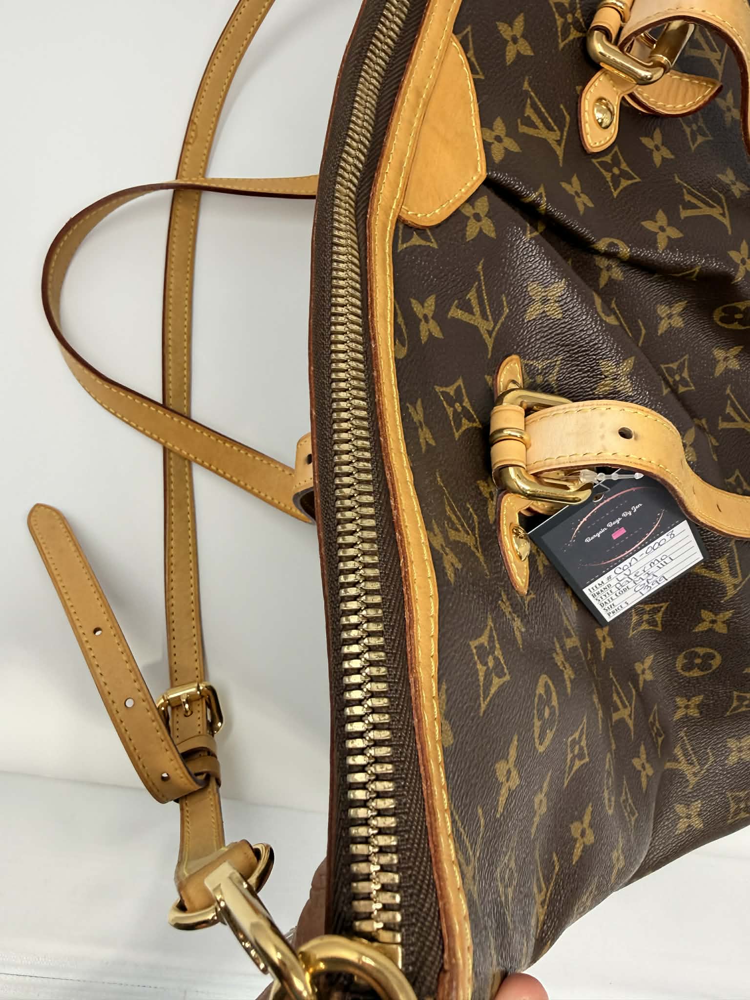 Louis Vuitton Monogram Palermo GM with Leather Strap