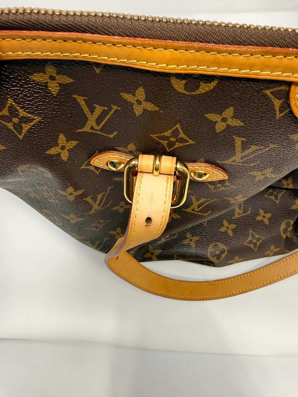 Louis Vuitton Monogram Palermo GM with Leather Strap