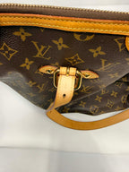 Louis Vuitton Monogram Palermo GM with Leather Strap