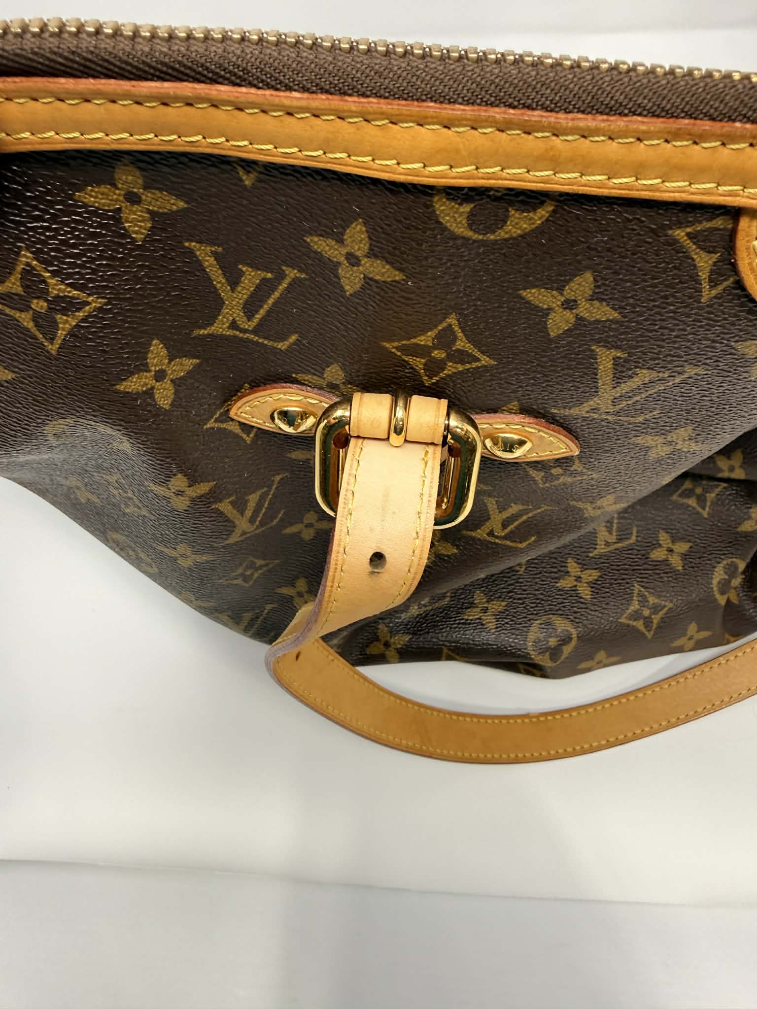 Louis Vuitton Monogram Palermo GM with Leather Strap