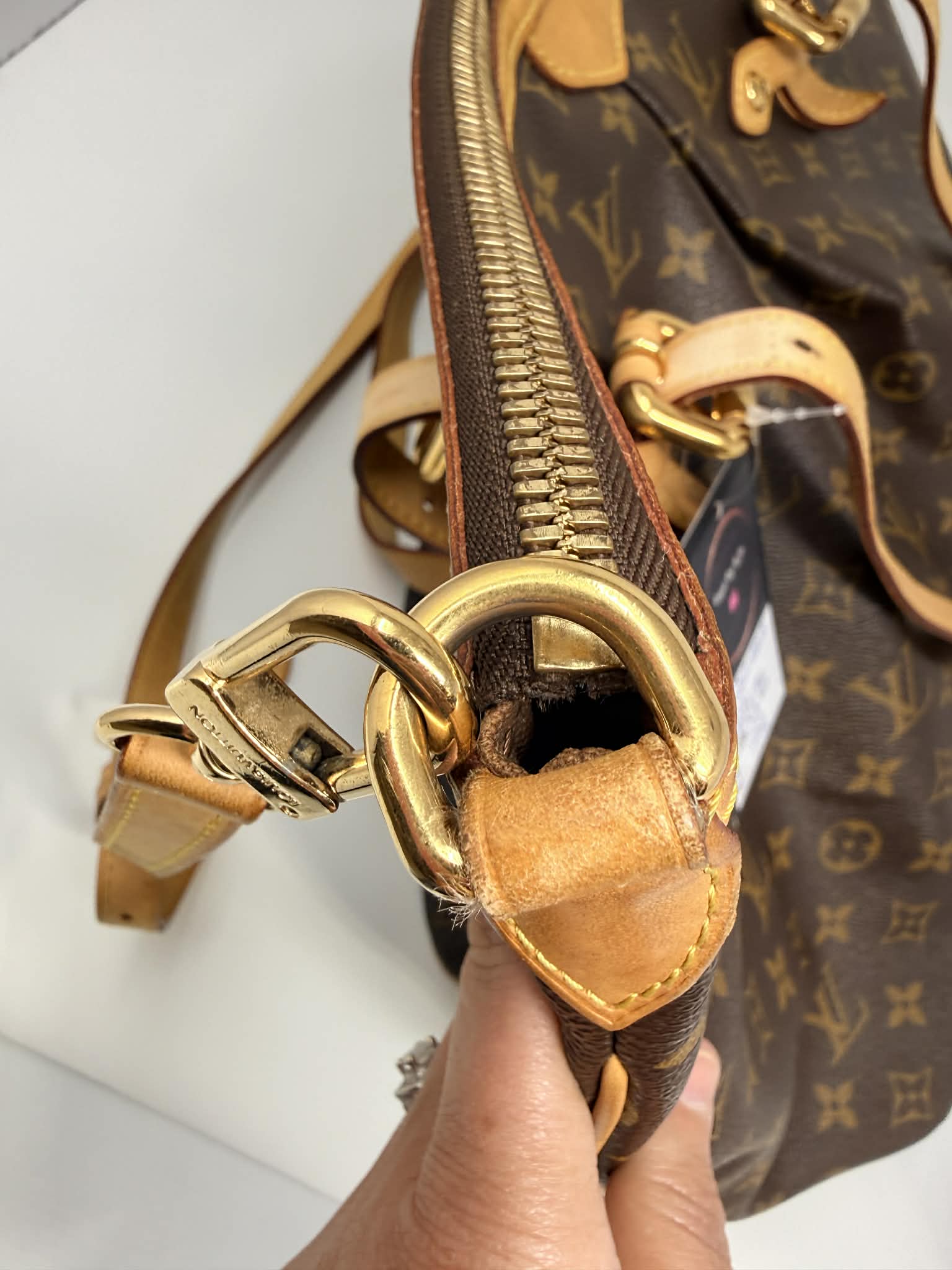 Louis Vuitton Monogram Palermo GM with Leather Strap
