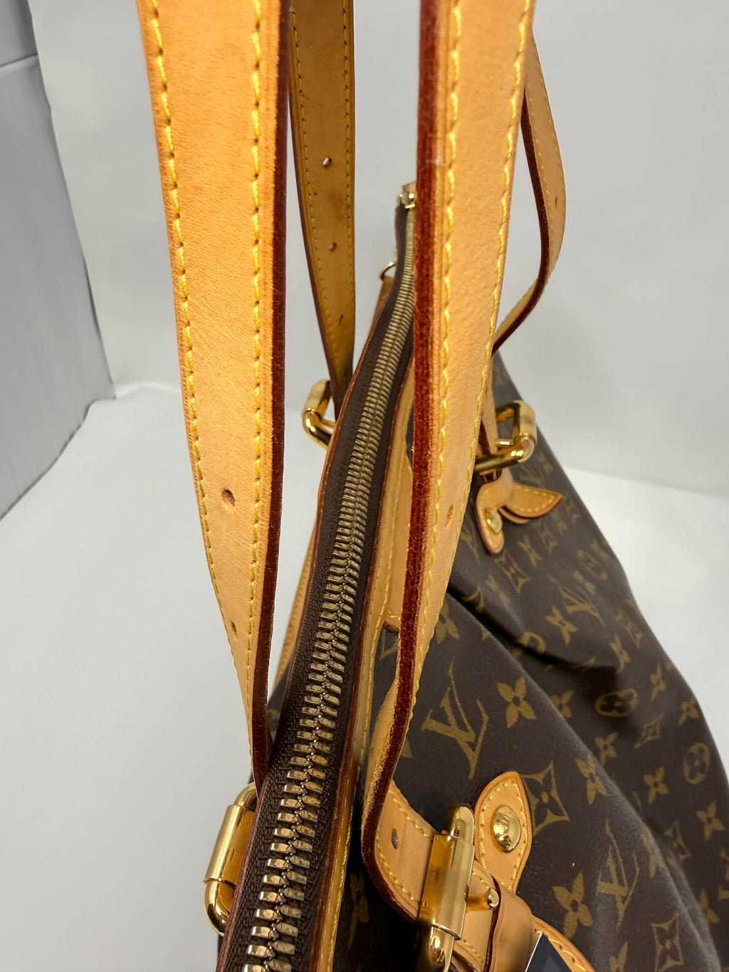 Louis Vuitton Monogram Palermo GM with Leather Strap