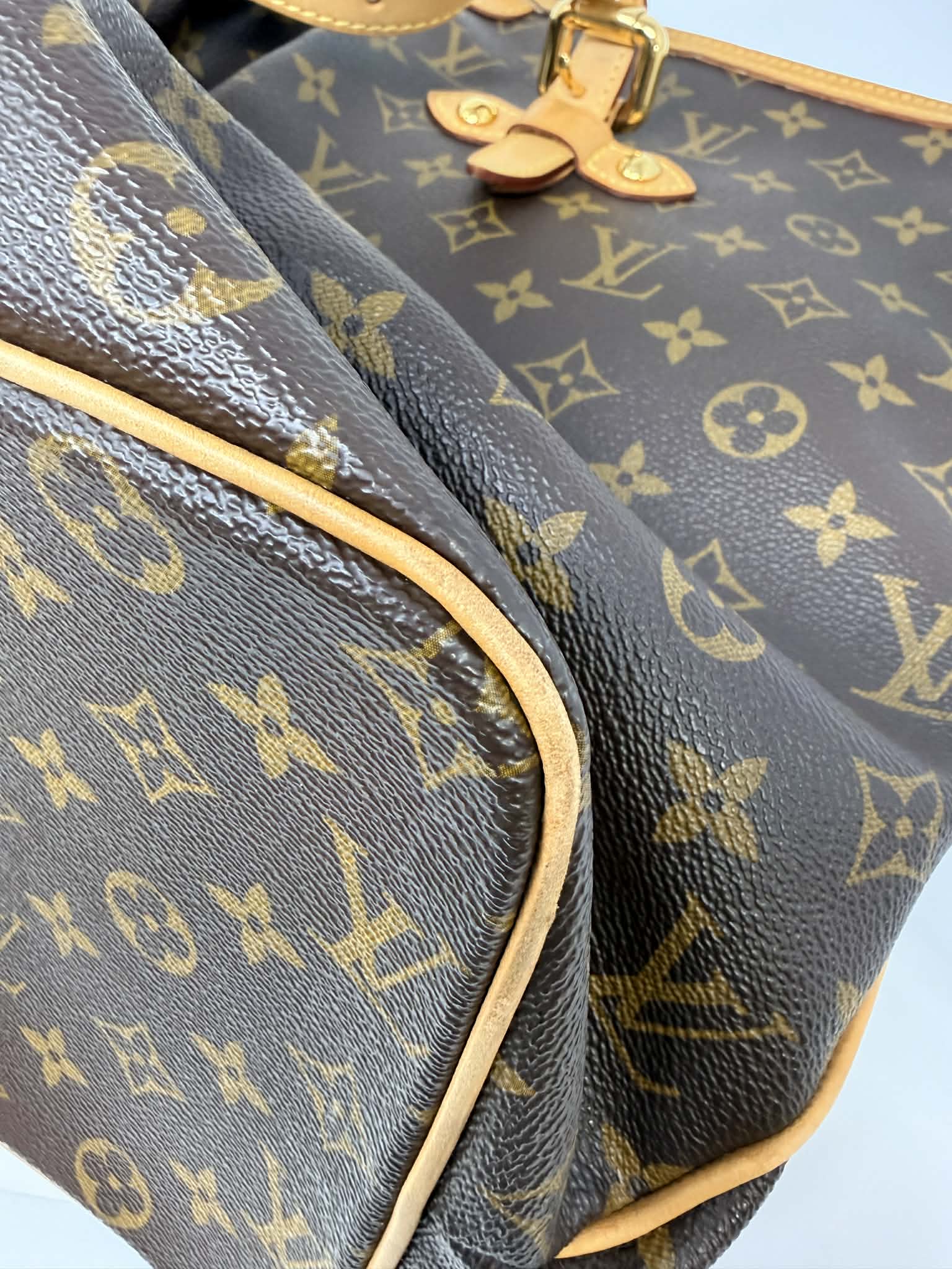 Louis Vuitton Monogram Palermo GM with Leather Strap