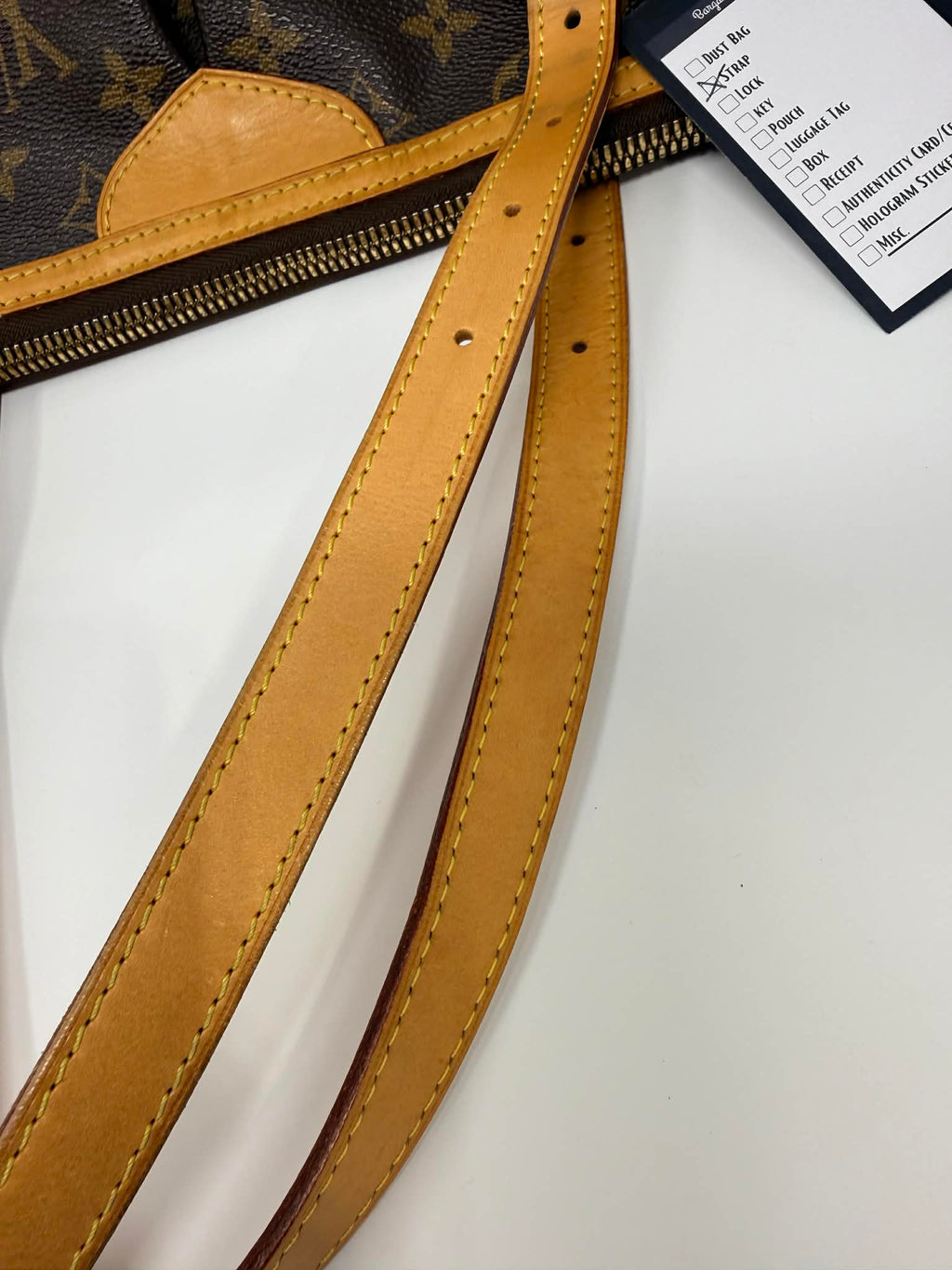 Louis Vuitton Monogram Palermo GM with Leather Strap