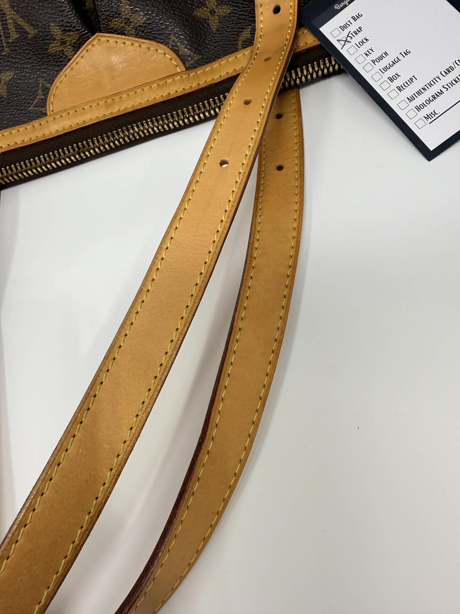 Louis Vuitton Monogram Palermo GM with Leather Strap