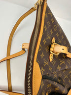Louis Vuitton Monogram Palermo GM with Leather Strap