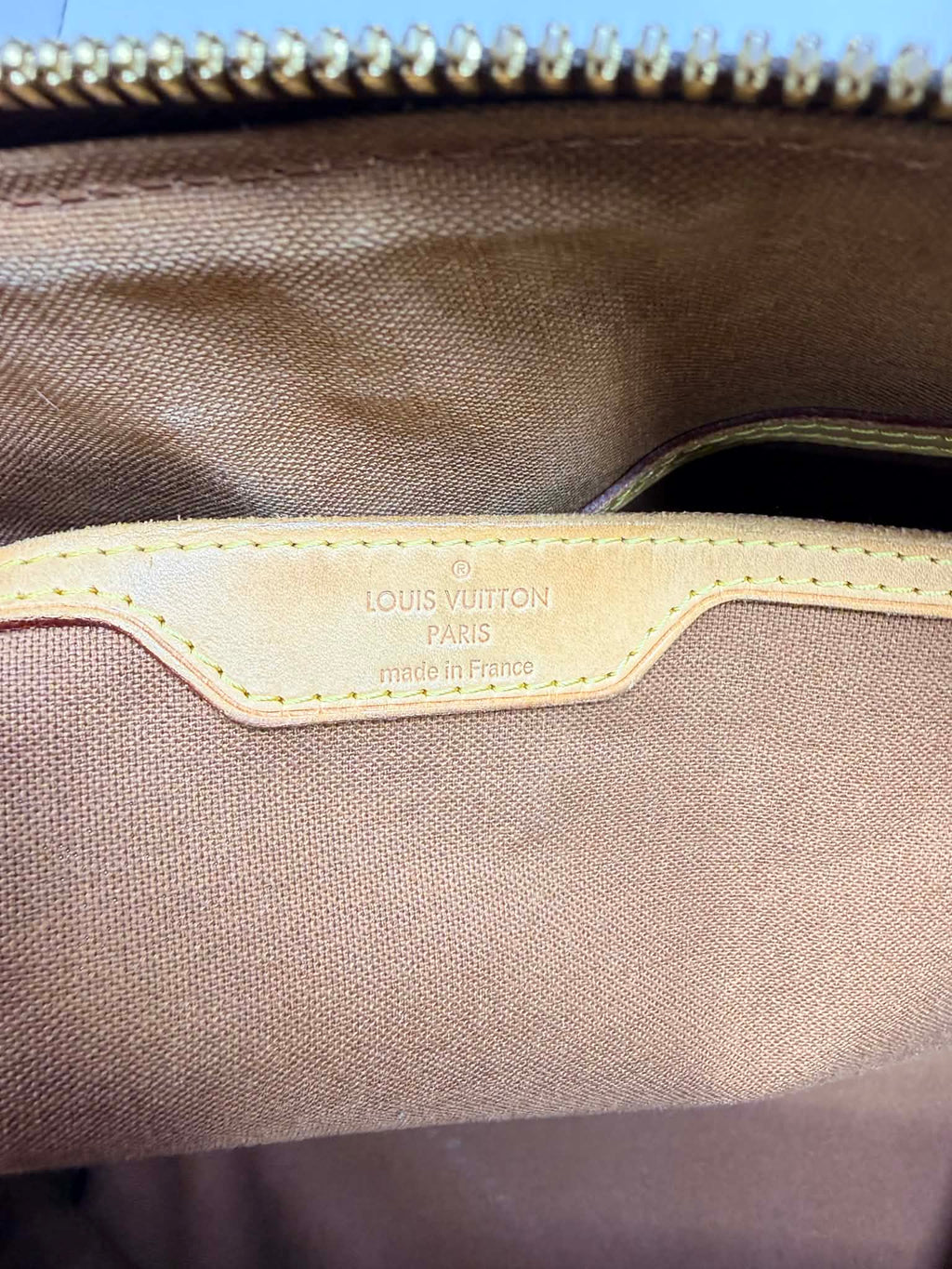 Louis Vuitton Monogram Palermo GM with Leather Strap