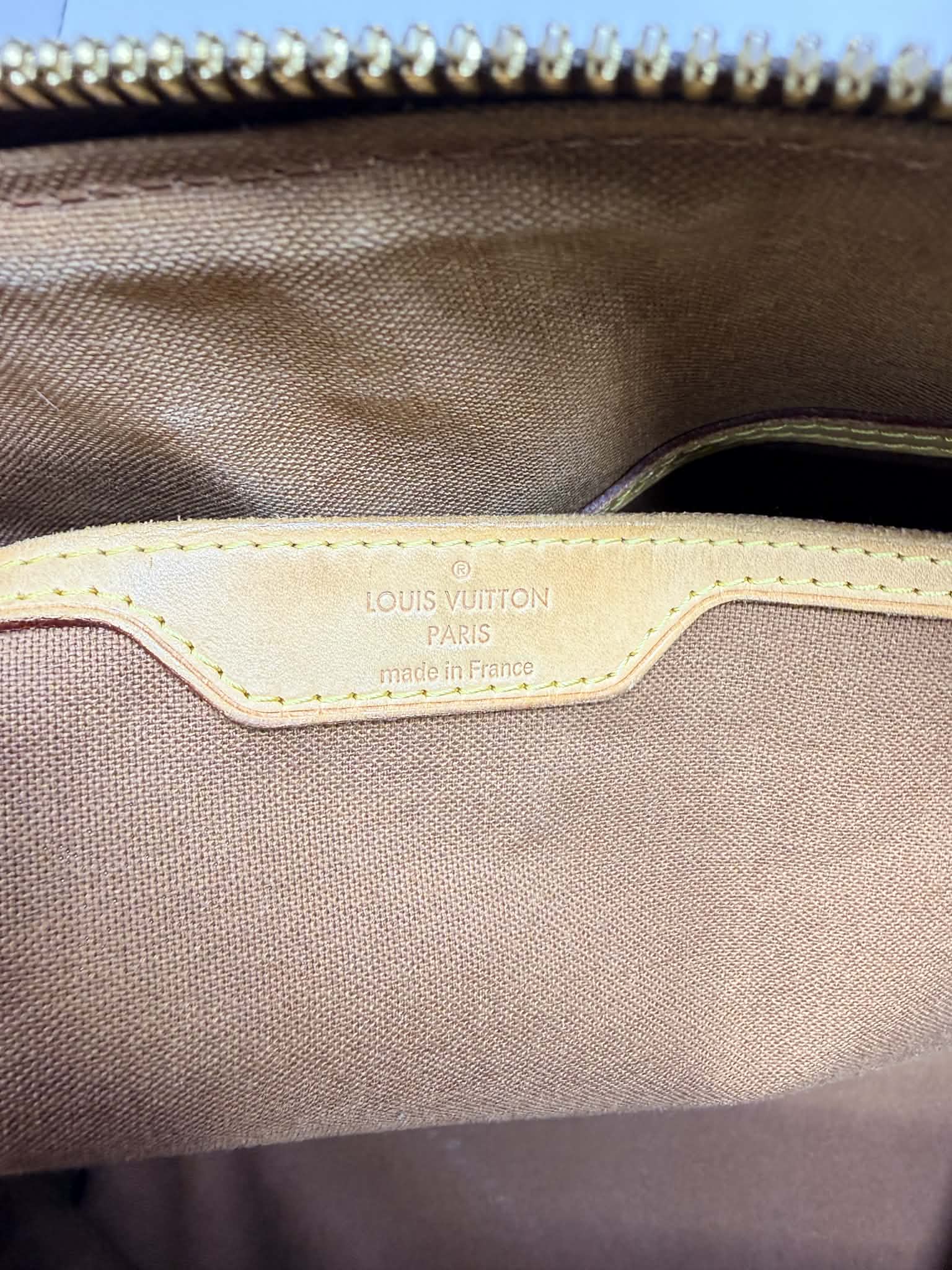 Louis Vuitton Monogram Palermo GM with Leather Strap