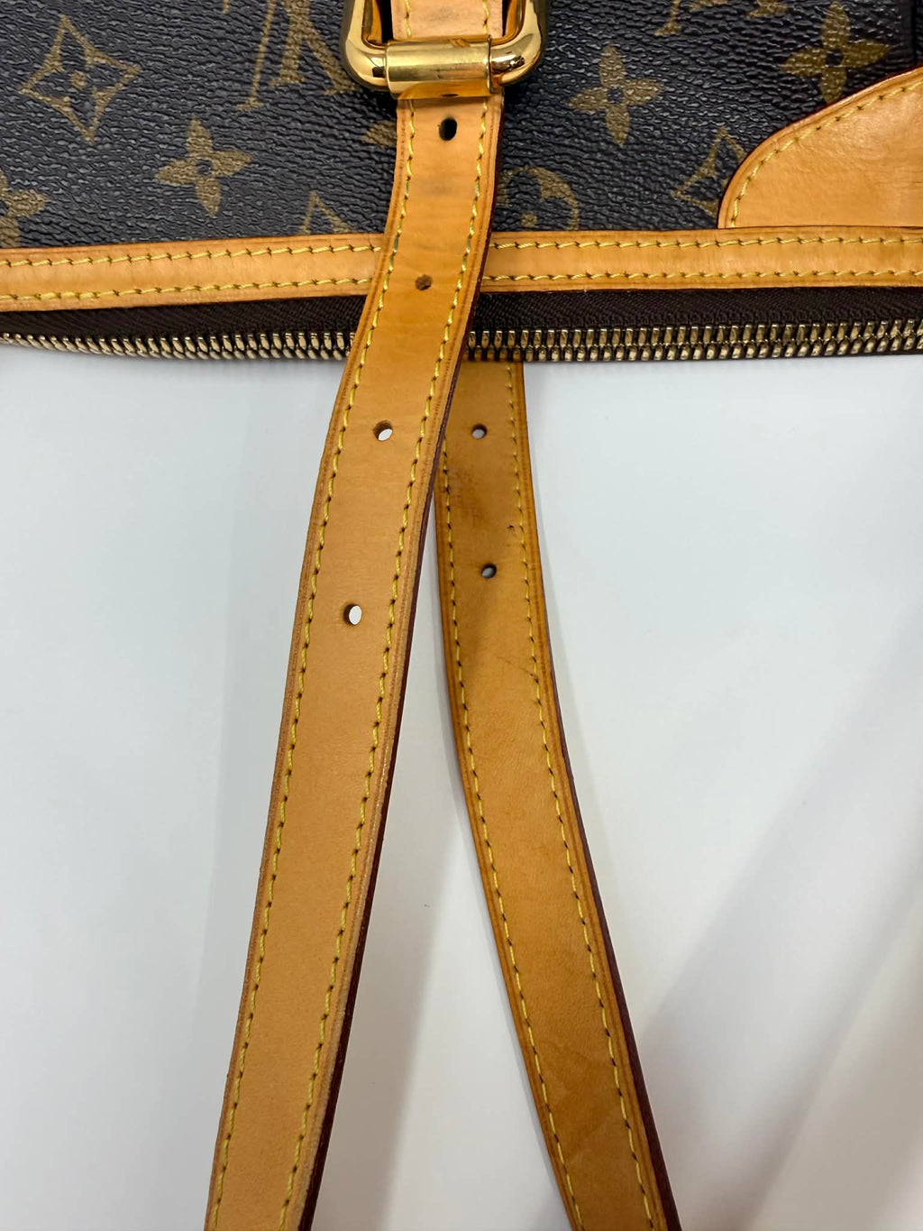 Louis Vuitton Monogram Palermo GM with Leather Strap