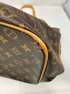 Louis Vuitton Monogram Palermo GM with Leather Strap
