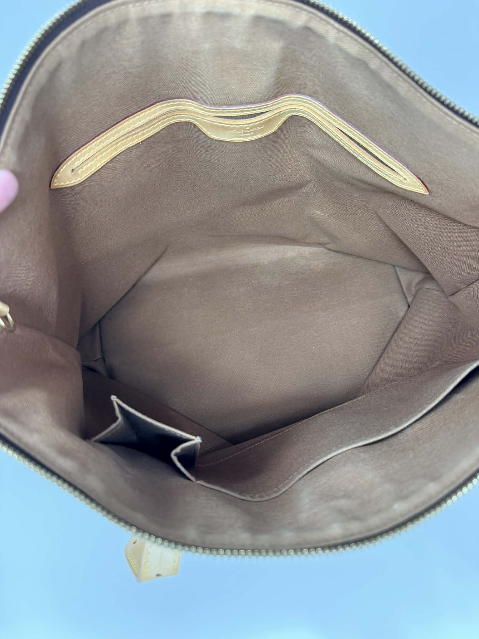 Louis Vuitton Monogram Palermo GM with Leather Strap